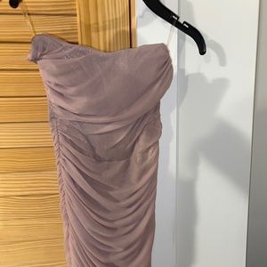 Champagne color dress